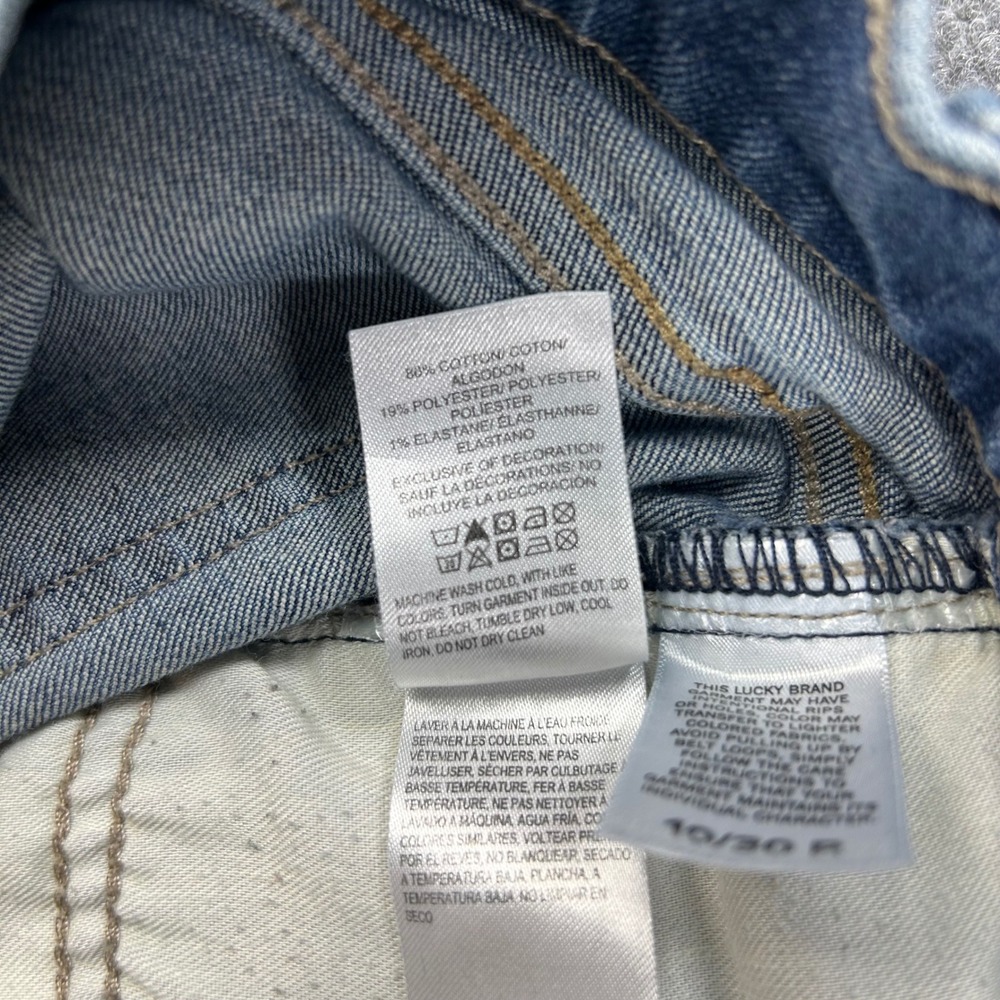 Lucky Brand Sweet Mid Rise Boot Jeans Womens 10/30R Dark Wash Denim Pants - Picture 8 of 13